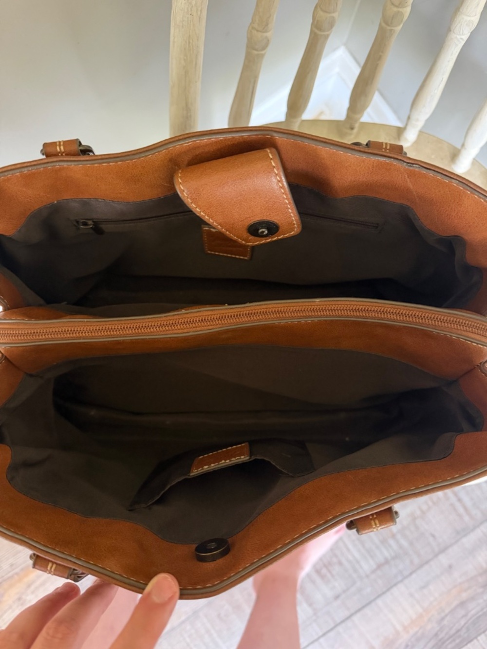 Tony Lama Leather Purse - Picture 4 of 6